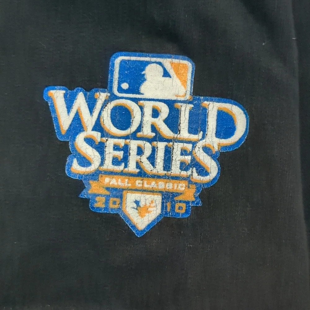 Vintage Majestic San‎ Francisco Giants Buster Posey 2010 World Series T-Shirt